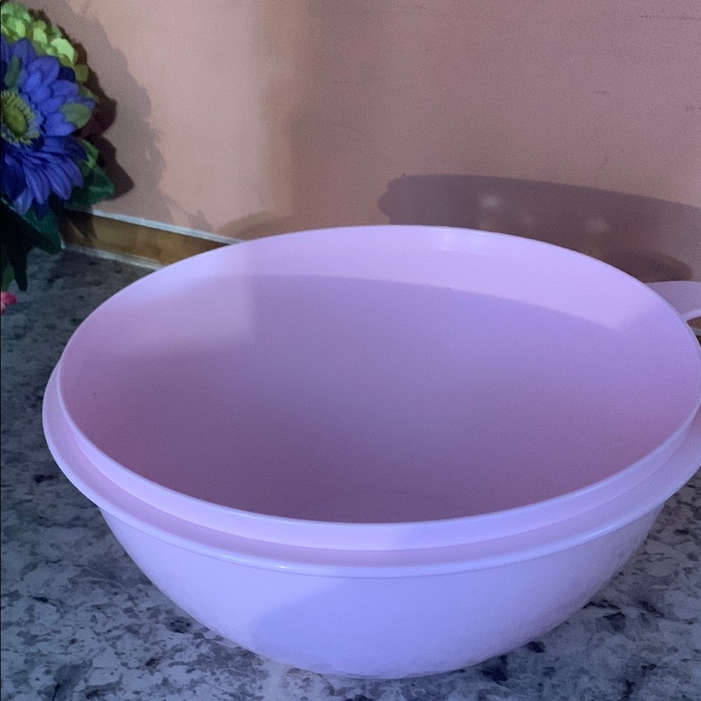 Pink Kitchen Storage Bowl with Lid - Picture 2 of 4